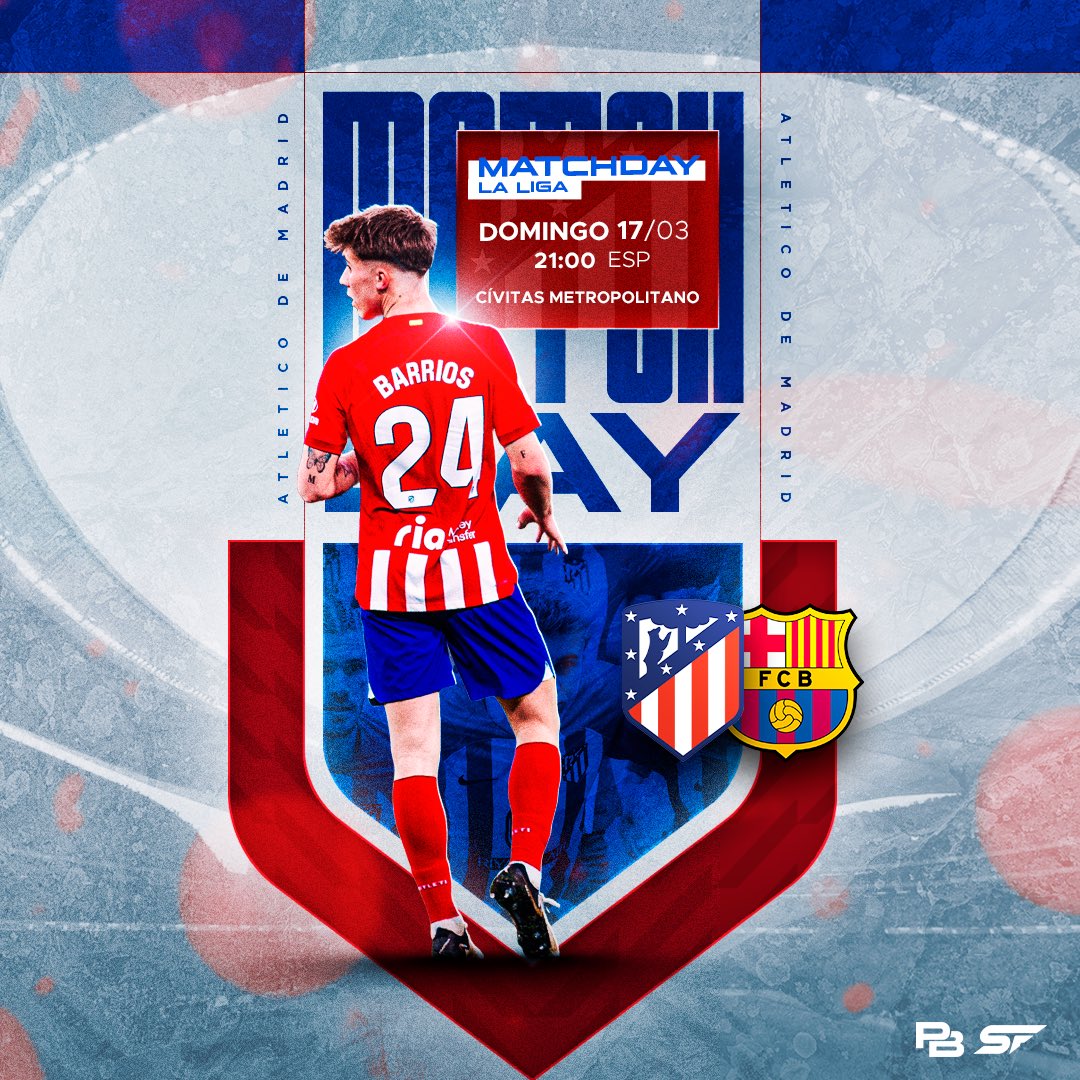 ¡Todos juntos! ❤️🤍 🆚 FC Barcelona 🏟️ Civitas Metropolitano ⏰ 21:00