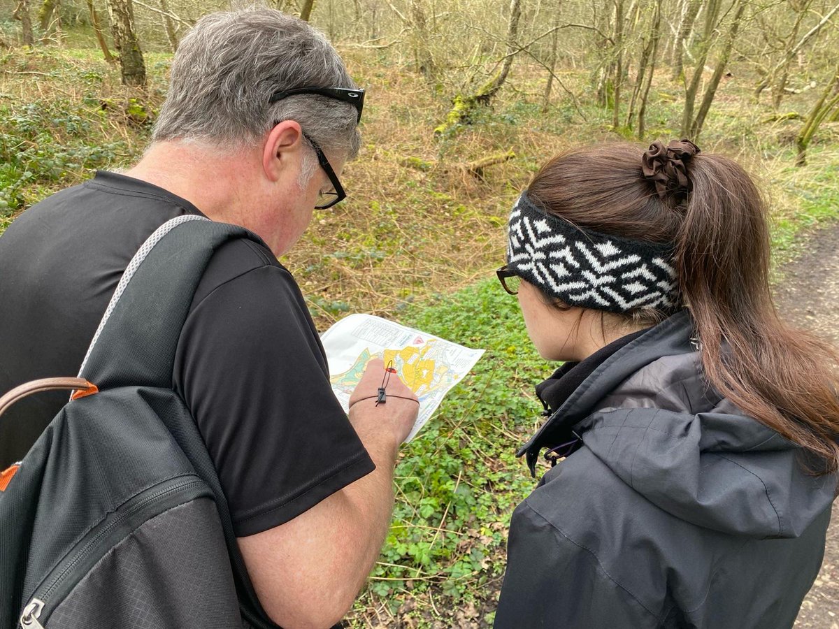 Orienteering at Apedale 🧭🗺️🥾
#potoc