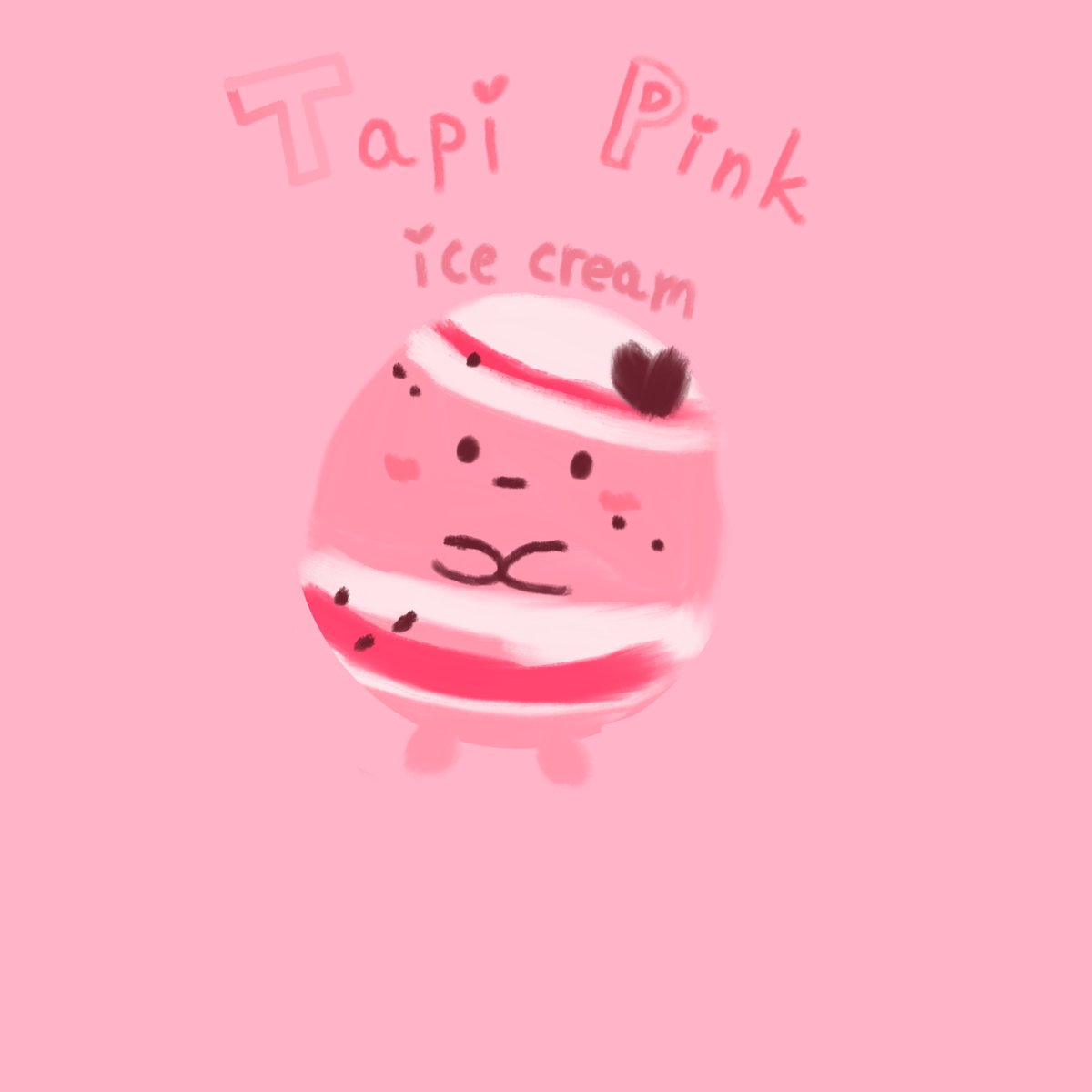 タピちゃんの絵