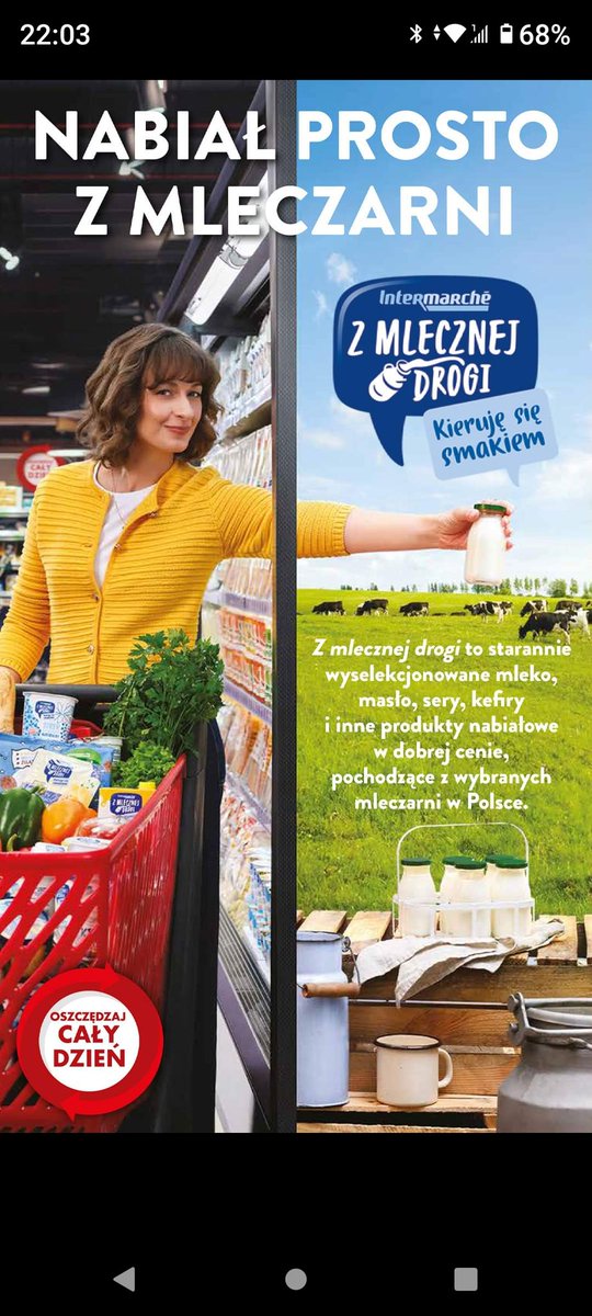 IMarsze's tweet photo. Kupując w @intermarche zawsze jesteś na dobrej drodze...
👍Kieruj się smakiem 🥛🇵🇱 https://t.co/6o3OwHVDU1