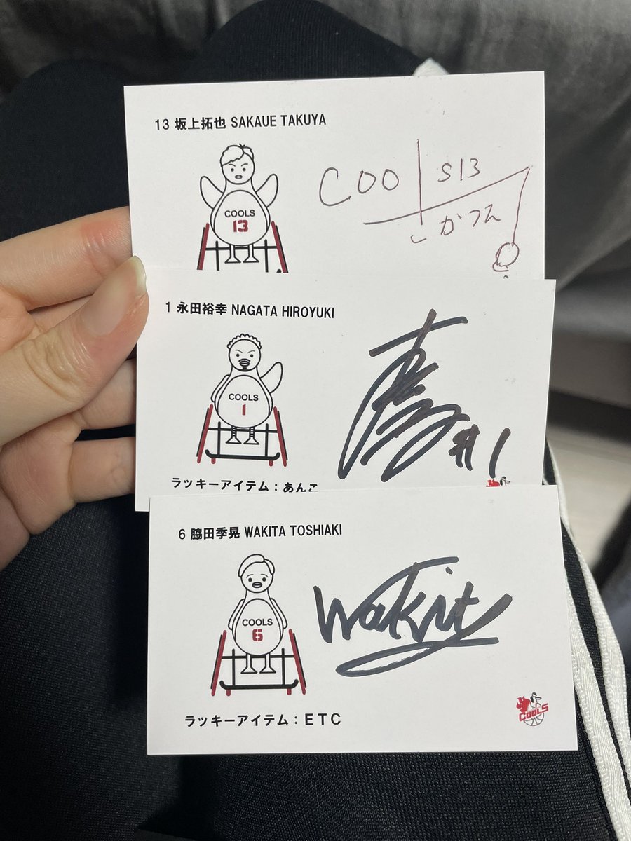 shie_mori's tweet image. High8 から帰ってポストで発見した！

#High8 #COOLS #車椅子バスケ