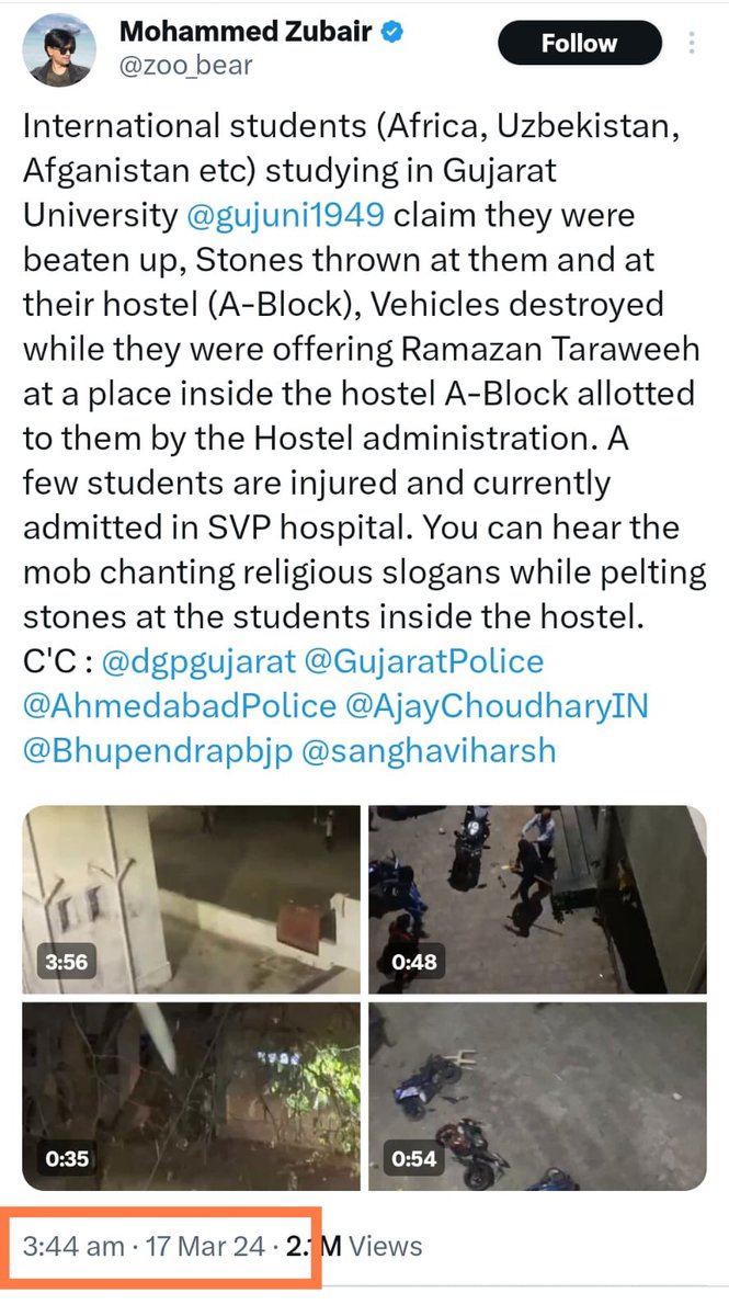 V71468645's tweet photo. @AmitShah 10दिन बाद भी @DelhiPolice मनोज तोमर को बहाल नहीं करती है और गलत सूचना के प्रसारण से सांप्रदायिक नफरत फैलाने के लिए @zoo_bear को गिरफ्तार नहीं किया जाता है⁉️@CMOGuj @dgpgujarat @GujaratPolice @AhmedabadPolice #ArrestZubair #मनोजतोमरकानिलम्बनवापसलो #IStandwithManojTomar https://t.co/hvYfv0wMzq