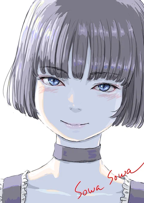 「私は街の掃除屋さん」いつもと全く違う目を描きたかったんです 