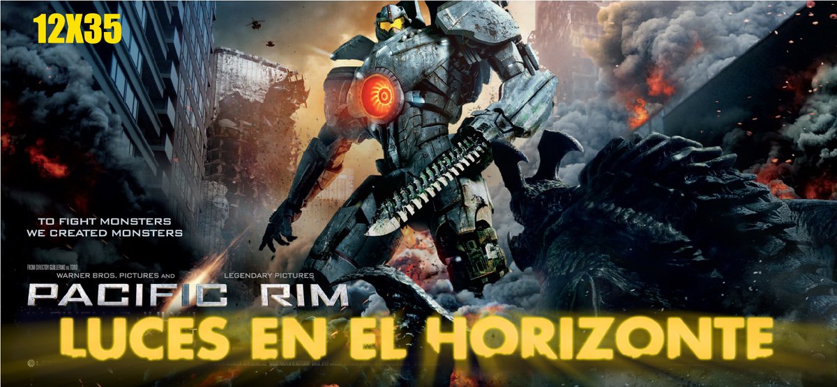 LucesHorizonte's tweet photo. https://t.co/dYheU4EF1N
Repasamos Pacific Rim, una película de robots contra unos monstruos gigantes y mucho más.
Una de esas que nos hace pasarlo en grande en todo momento.
¡Ven a disfrutar la maravilla creada por @RealGDT  con nosotros! https://t.co/s8YWWTOMhy