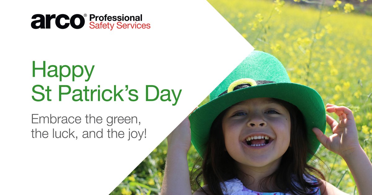 🍀 Happy St. Patrick's Day from Arco! 🌈 Embrace the green, the luck, and the joy! Let's celebrate safely and spread positivity together. Cheers to a day filled with laughter and good vibes! #StPatricksDay