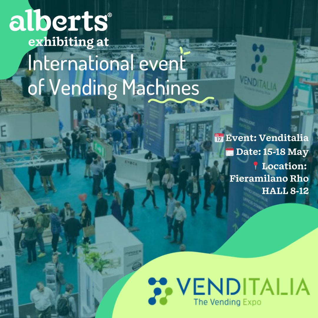 🎉 Come meet us at the bi-yearly vending industry flagship fair. What, where, when? 📅 Event: Venditalia 📍 Location: Fieramilano Rho, HALL 8-12 🗓️ Date: 15-18 May Do you want healthy snacks, fresh food, reusable cups and zero food waste? Then don't hesitate to come say hi! :)