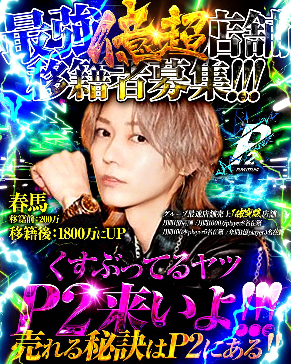 CLUB P2 人事部アカウント tweet media