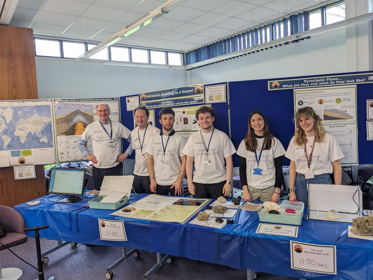 JRawlingsVolc's tweet image. Had a fantastic time at the Southampton Science and Engineering Festival yesterday demonstrating different types of volcanic products and eruptions to the public 🌋 #SOTSEF #BSW24