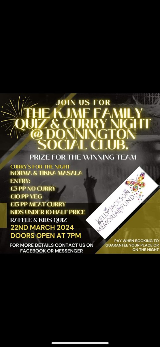 kellyjacksonmf's tweet photo. Come join us and win some wonderful prizes on our 1st event of the year! https://t.co/xEMRa12j5L