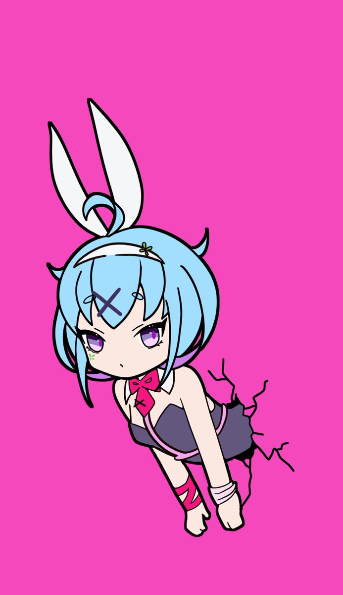 hanai_hana1101's tweet photo. 🐰🕳️ 花衣ver.オマージュ
#新人Vtuber #twitch #イラスト #illustration https://t.co/VTgCsayYmP