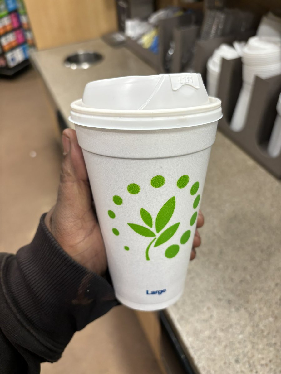 First cup of coffee ☕️ @cumberlandfarms