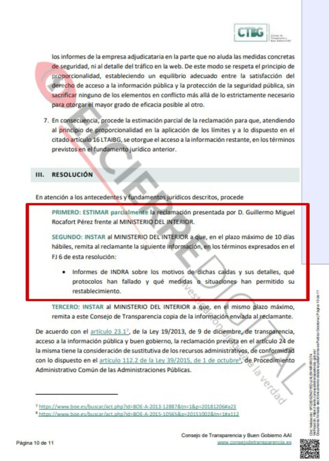 GuillermoRocaf1's tweet photo. El #PUCHERAZO señalado ya por DOS Instituciones del Estado: El Defensor del Pueblo y el Consejo de Transparencia.
Nos llamarán "conspiranoicos". Nos señalarán.
NO IMPORTA. La VERDAD se está abriendo camino.
Nuestro sistema electoral carece de integridad y está siendo manipulado