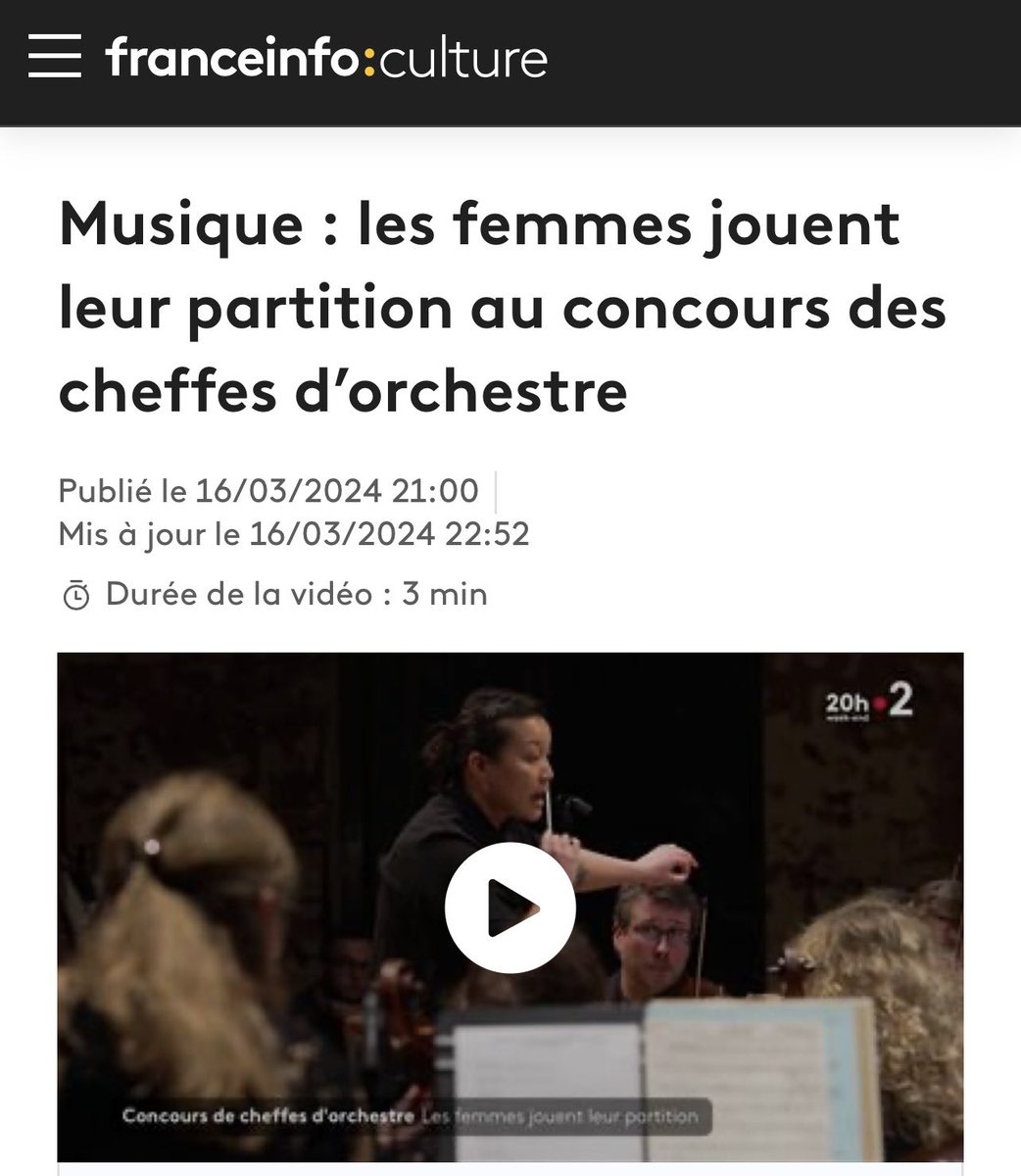 La Maestra in #LeJournalde20h on France 2 yesterday evening! ✨ A huge thank you to @LaurentDelahous, @FranceTV and all his team for this great highlight 🙏 urlr.me/pVHZ7