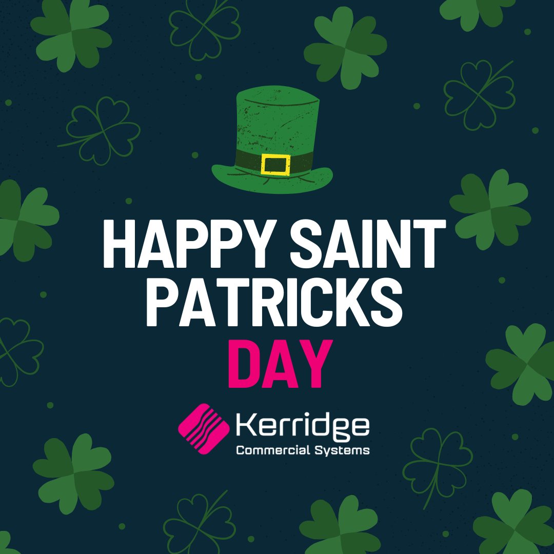 KerridgeCS's tweet photo. 🍀 Happy St. Patrick's Day from all of us at Kerridge Commercial Systems!
Wishing all of our friends and customers a fantastic day filled with luck and joy, however you choose to spend it. Sláinte! 🌈🎩
#StPatricksDay #KerridgeCS https://t.co/WgCJsXJCId