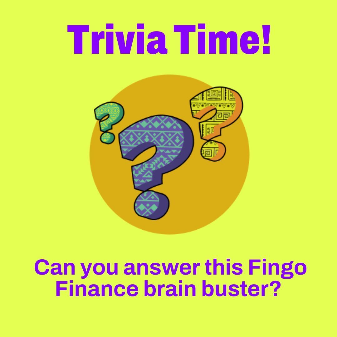 fingoafrica's tweet photo. Think you've got what it takes to top the leaderboard? Dive into our Trivia Challenges on Fingo for a chance to shine and win cool prizes. #Fingo #Challenges #Trivia #FingoForward #ForAfricasAmbitious https://t.co/NFB0xmWgc4