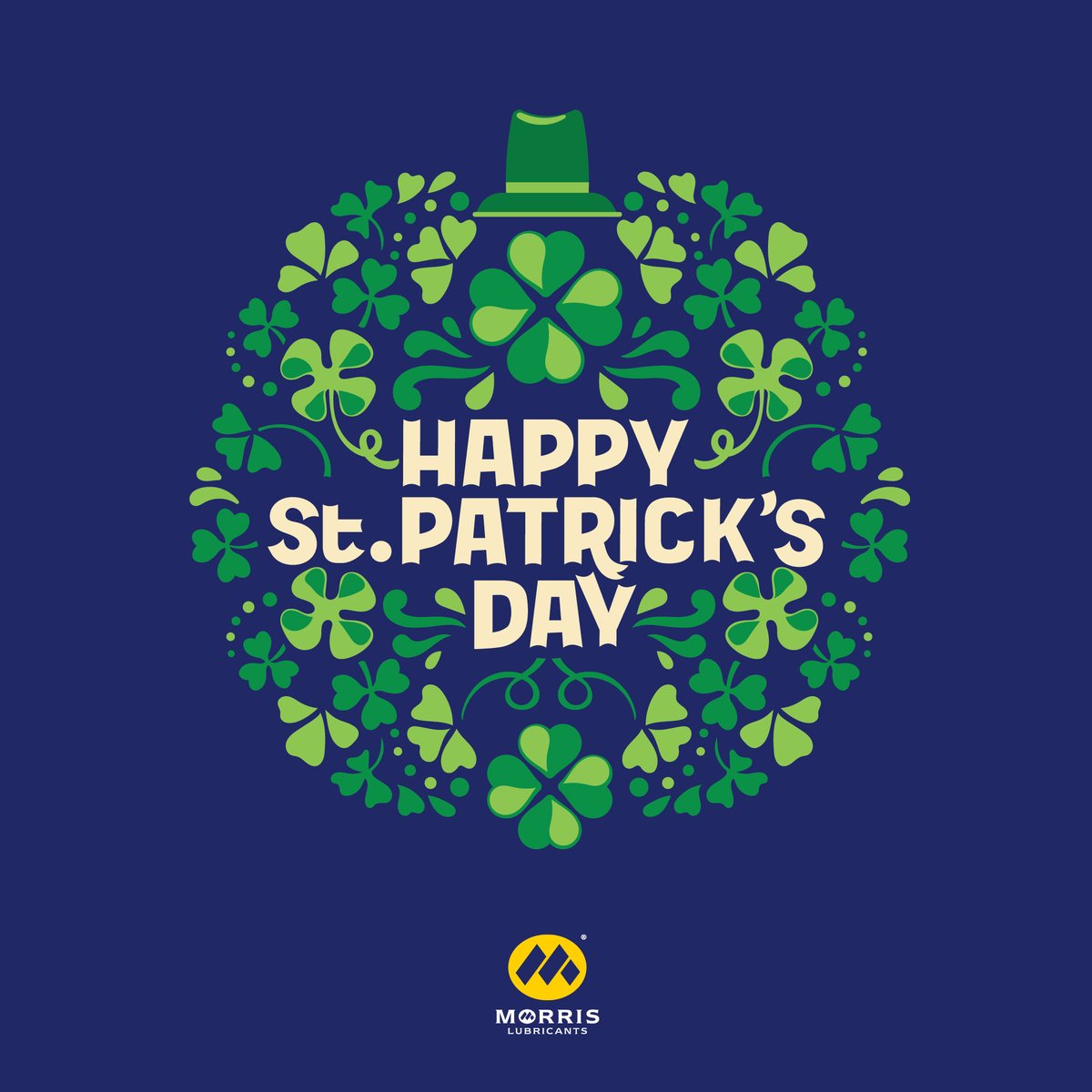 ☘️ @Morrisoil would like to wish everyone a Happy St. Patrick's Day. ☘️ #stpatricksday