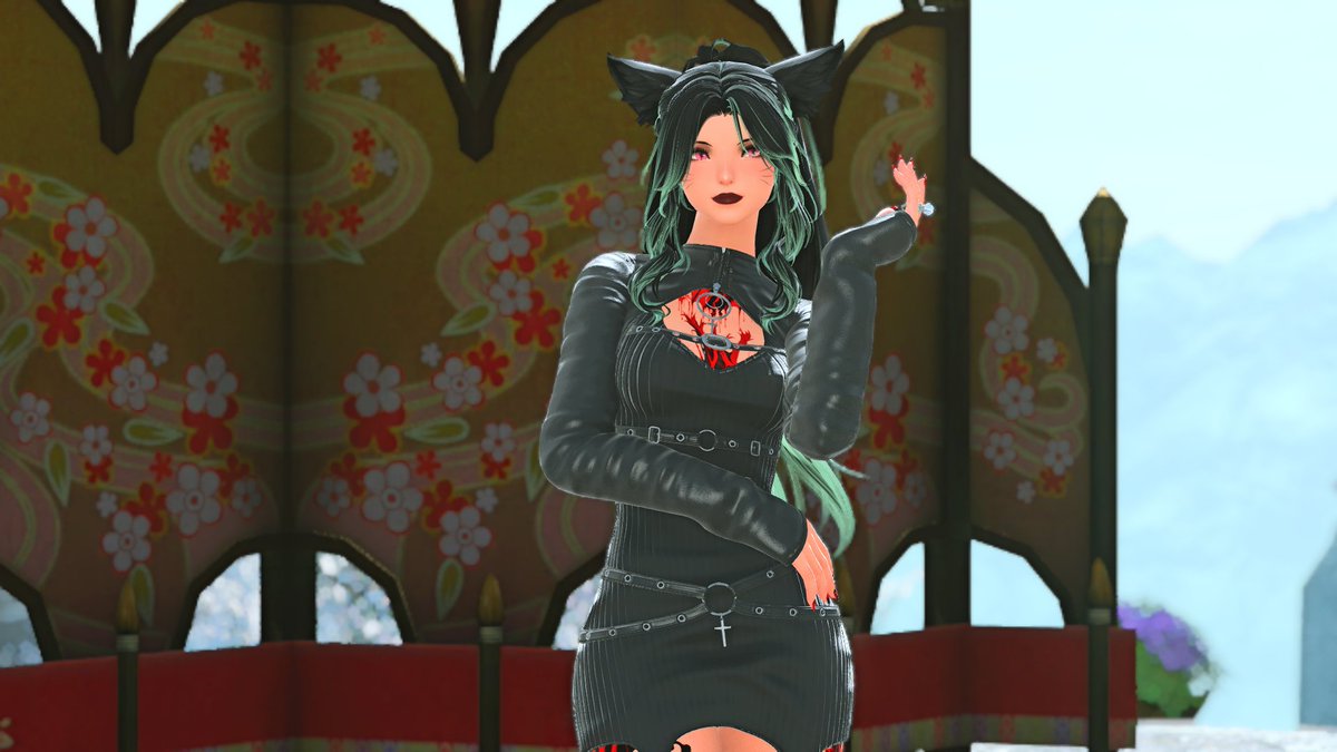 Erza_FFXIV's tweet photo. All dressed and ready for a night out. #GPOSER #clubglam https://t.co/N3wESLhssJ