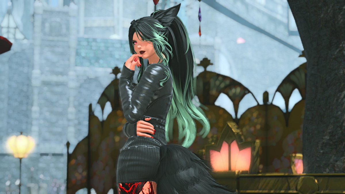 Erza_FFXIV's tweet photo. All dressed and ready for a night out. #GPOSER #clubglam https://t.co/N3wESLhssJ
