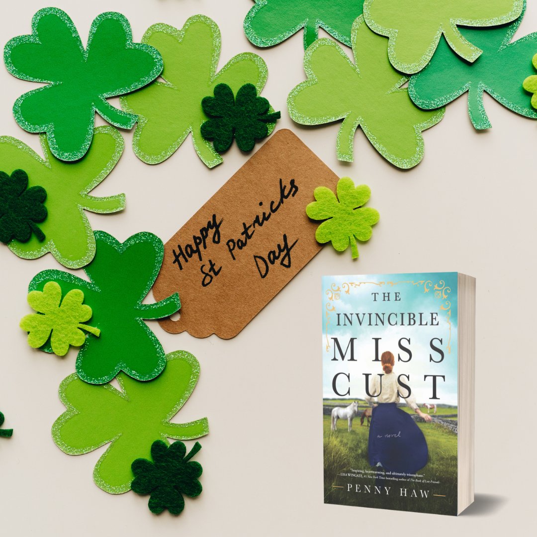 Happy #StPatricksDay 🍀 It's a good reminder to celebrate Ireland and Britain's first woman veterinary surgeon, the invincible Miss Aleen Cust. #HistoricalFiction #TheInvincibleMissCust #StPaddysDay #AleenCust #StPatricksDay2024