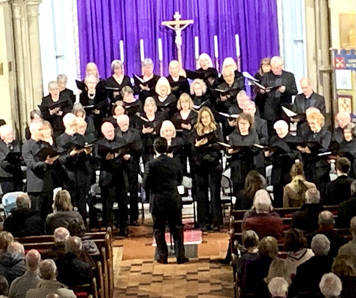 Great concert last night singing with Chiltern chamber choir in Berkhamsted ⁦<a href="/ChoirChiltern/">Chiltern Chamber Choir</a>⁩