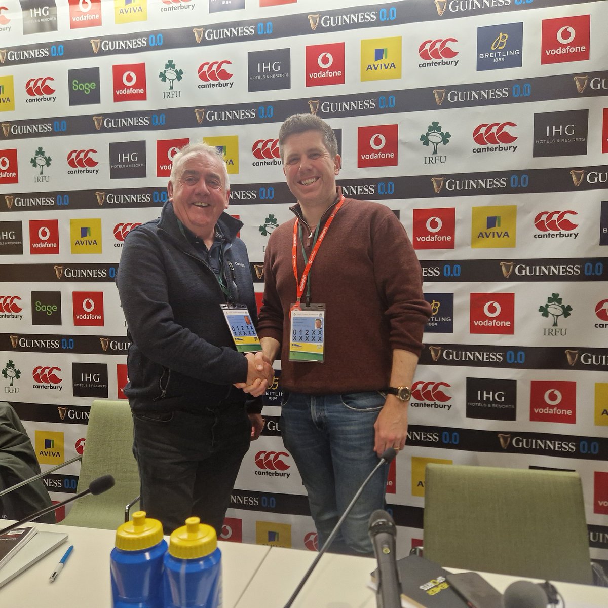 Rugby Writers of Ireland (@rugby_writers) on Twitter photo At yesterday's AGM, we elected a new committee as John Fallon (<a href="/MediaWestIRL/">Media West Ireland</a>) became Chair and @JBradleyBT came on board as Vice Chair with <a href="/byBrendanOBrien/">Brendan O'Brien</a> and Frank Quinn remaining as Hon Sec and Hon Treasurer. @Ruaidhrioc finished up as Chair At yesterday's AGM, we elected a new committee as John Fallon (<a href="/MediaWestIRL/">Media West Ireland</a>) became Chair and @JBradleyBT came on board as Vice Chair with <a href="/byBrendanOBrien/">Brendan O'Brien</a> and Frank Quinn remaining as Hon Sec and Hon Treasurer. @Ruaidhrioc finished up as Chair