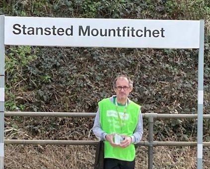 Our volunteers were at Stansted Mountfitchet Station yesterday, spreading the word about Samaritans and the #SmallTalkSavesLives campaign.