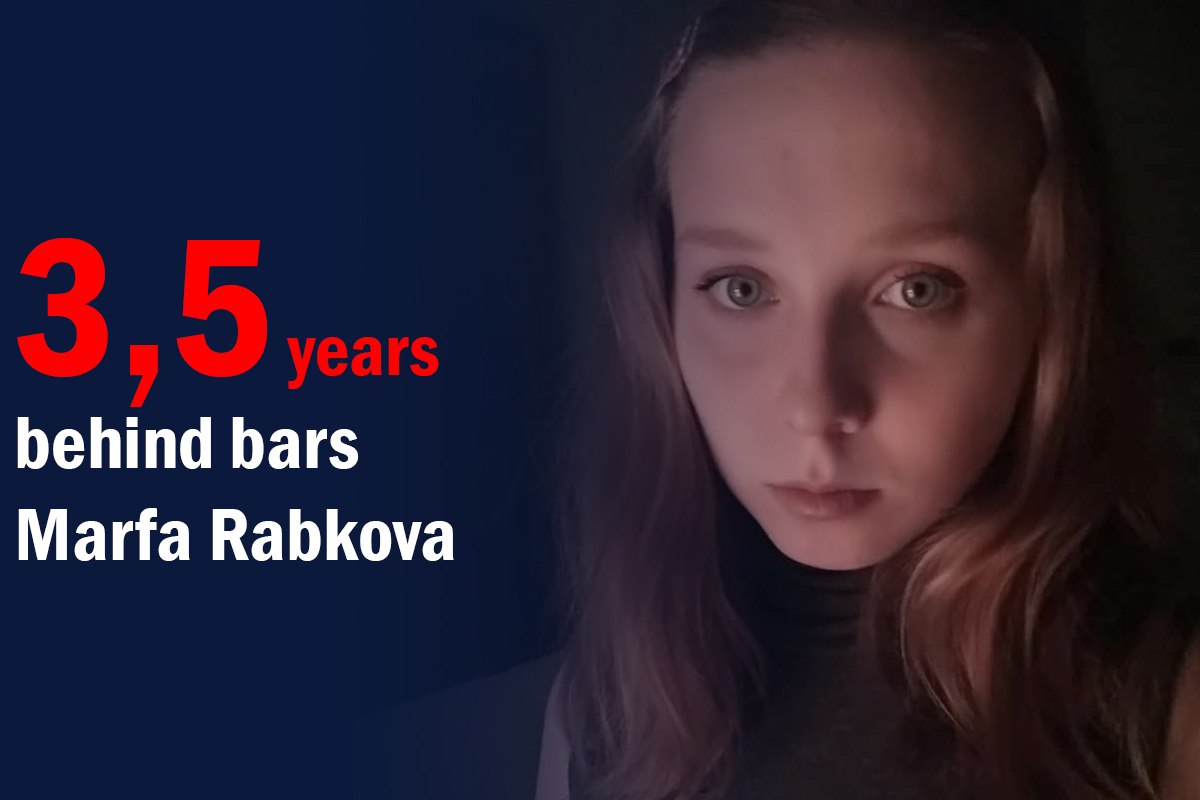 FreeViasna's tweet photo. 💔Marfa Rabkova has been imprisoned for 3.5 years
The coordinator of the volunteer service @viasna96 was detained on September 17, 2020.
Later, Marfa was accused under a number of articles of the Criminal Code for the events of 2016-2020 and sentenced to 15 years in prison.
💌Support her - https://t.co/tmCh5dTHi9
#FreeMarfa #FreeViasna | https://t.co/dEkbHqJnAR
#FreeThemAll #StandWithBelarus