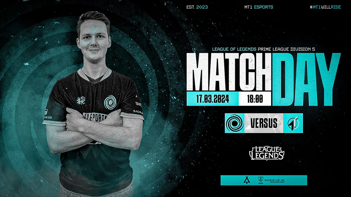 Der Tag der Entscheidung! Schaffen es unsere Jungs heute in die Playoffs oder landen sie wieder einmal auf dem dritten Platz?🖤🤍

🆚<a href="/dieTRUEs/">TRUEsports</a> 
⏰18:00
🎙<a href="/phantombi314/">Phantombi</a> &amp; Olli
📺twitch.tv/mt1_esports

⚒@aistworstthan
🌴<a href="/SaizoLoL/">SaizoLoL</a>
🧙🏻‍♂️@its_Strausser
🏹<a href="/Krypex_/">MT1 Homelander</a>
⚕️<a href="/Draster1234/">Draster</a>