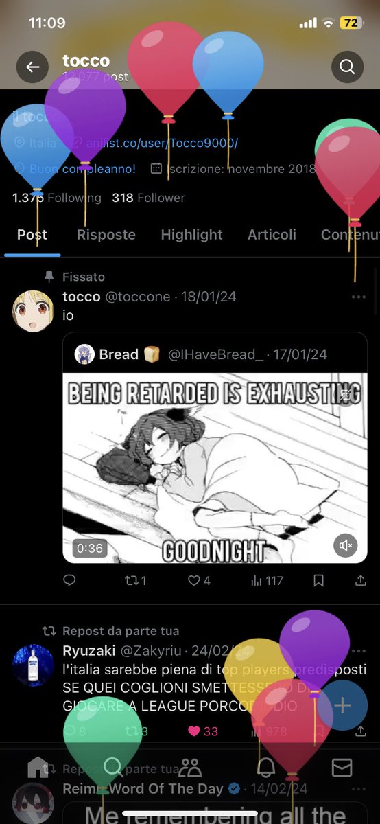 Bei palloncini🎉😎