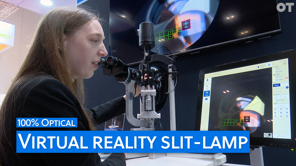 At @100Optical, Haag-Streit UK gave us a demonstration of its Eyesi Slit Lamp virtual reality simulator technology, discussing the benefits for training. Watch and read more here: ow.ly/gn8b50QUWFW @HS_UK #OT