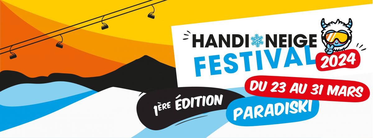 FFHandisport's tweet image. ❄️ 𝐅𝐄𝐒𝐓𝐈𝐕𝐀𝐋 𝐇𝐀𝐍𝐃𝐈 𝐍𝐄𝐈𝐆𝐄 
Du 23 au 31 mars, le festival Handi Neige investira le domaine Paradiski (Peisey-Vallandry). Ce sera 𝐥𝐞 ➕ 𝐠𝐫𝐚𝐧𝐝 𝐫𝐚𝐬𝐬𝐞𝐦𝐛𝐥𝐞𝐦𝐞𝐧𝐭 dédié à la neige et au handicap en France jamais organisé ! 
📱👉 festival-handineige.fr