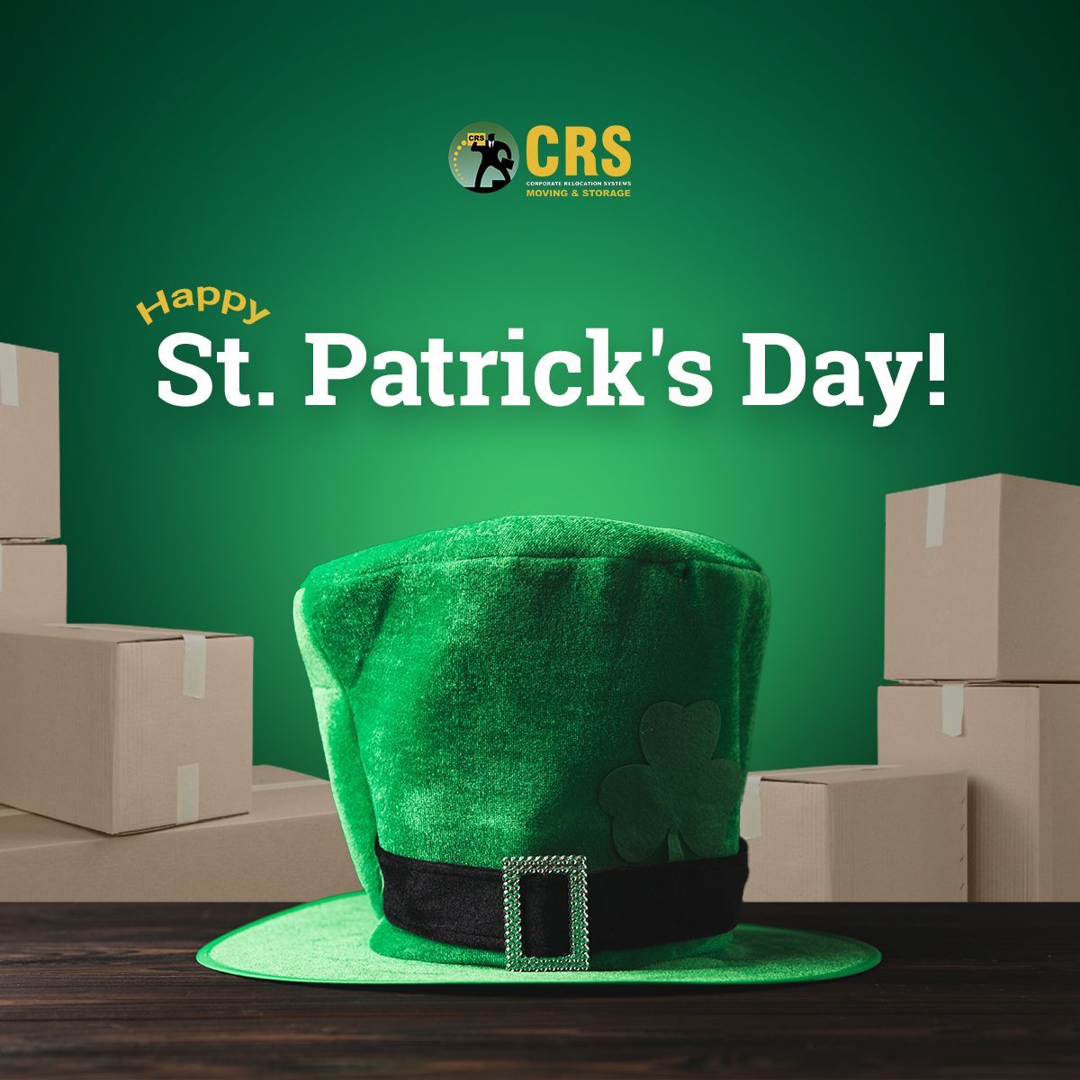 Happy St. Patrick's Day from CRS Moving & Storage🍀🧡 

#OfficeLiquidation #OfficeStorage #OfficeMove #NYCMovers #CorporateMovers #NYCBusinessMovers #NYC #BusinessMovers #newyorkmovers #CRSmovers #CorporateMovingCompany #Relocation #OfficeRelocation
