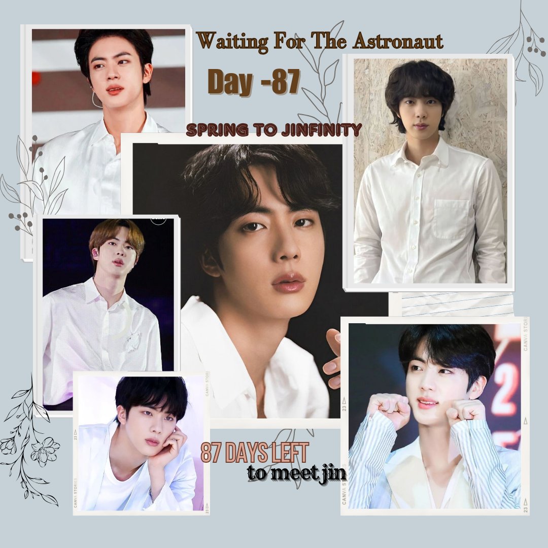 LovelyJin412's tweet photo. D-8️⃣7️⃣
#87daysleft
#461days
#WaitingForTheAstronaut
#Dear_Jin_from_ARMY
#SpringToJinfinity
#방탄소년단진 #kimseokjin
#BTSJIN #김석진 #JIN @BTS_twt https://t.co/2pygYpzLte