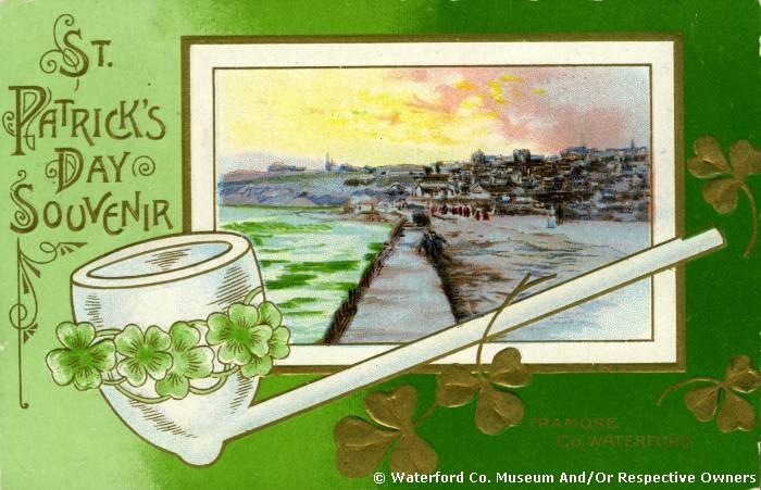 HAPPY ST. PATRICK'S DAY A photo of the Dungarvan parade from March 1965, and St. Patrick's Day postcards from Lismore, Tramore, & Dunmore East. I'll be assisting Jenny Beresford MC the parade in Dungarvan today at 2pm. I hope to see you in Grattan Square.