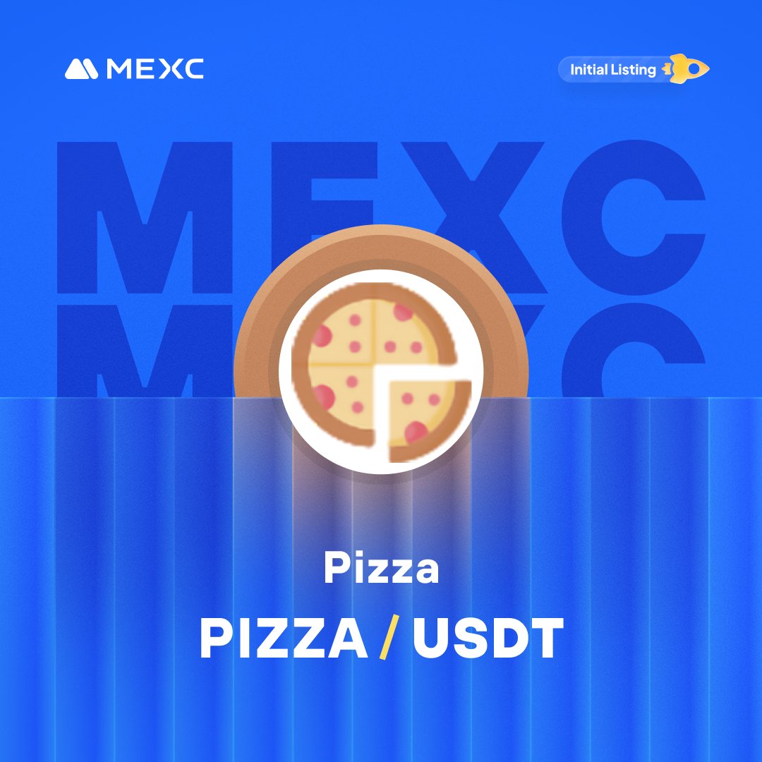 MEXC's tweet photo. We're thrilled to announce that the @PizzaTokenBsc  Kickstarter has concluded and $PIZZA will be listed on #MEXC!

🔹Deposit: Opened
🔹PIZZA/USDT Trading in the Innovation Zone: 2024-03-17 12:00 (UTC)

Details: https://t.co/AJsb8U8sgs https://t.co/Yrud28qJk0