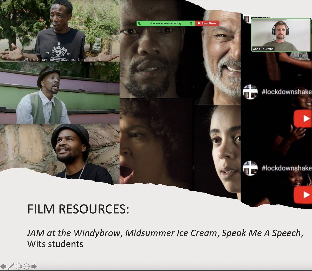 Shakespeare Reimagined! Prof Chris Thurman led a workshop on translating Shakespeare into South African languages for an inspired group of teachers &amp; learners. From isiXhosa to Afrikaans, we're gearing up for bilingual magic at this year's festival! 🇿🇦 #ShakespeareReimagined