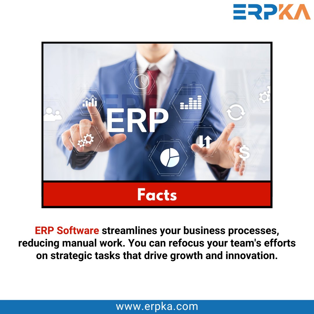 Grow your business by using ERP Software to automate your business work. To know more visit our website 👉 erpka.com #businessmanagementsoftware #erpsoftwaresolutions #erpsoftwarecompany #erpsoftwaredevelopment #erpsystem #erpsoftware #businessautomation