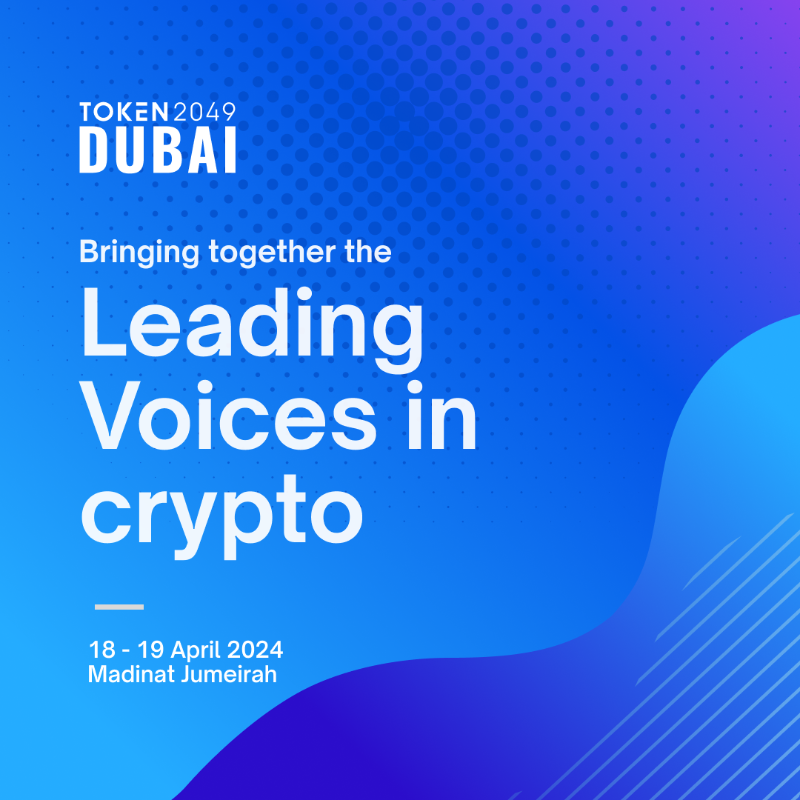 token2049's tweet photo. Meet @balajis (@thenetworkstate), @sandeepnailwal (@0xPolygon), @paoloardoino (@tether), @CryptoHayes (@MaelstromFund), and other pioneers in the crypto industry along with 10,000 attendees on 18-19 April 2024 in Dubai.

Tickets: https://t.co/Ch6Vvqveb2
