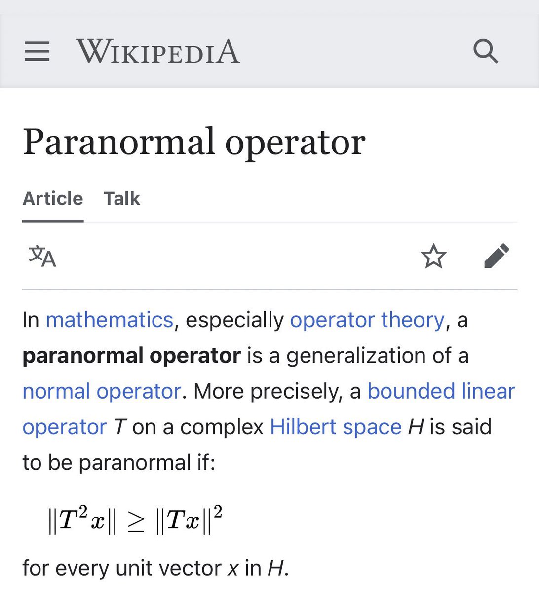 mathematicians: math isn’t scary!
math: