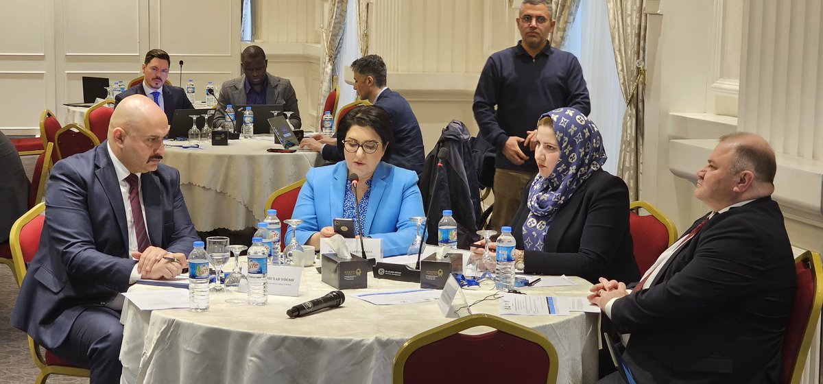 🤝@IOMIraq & @WFP_Iraq joined forces in a workshop, empowering National and Regional Actors to effectively confront climate-related security risks. A united front for resilience and preparedness!