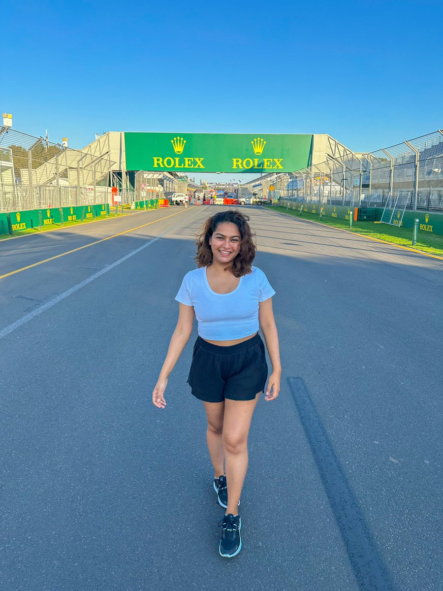 Walked around Albert Park today agead of the #AusGP, safe to say I finally understand the excitement. 🏎️😊 #Formula1 #Sports #SriLankan