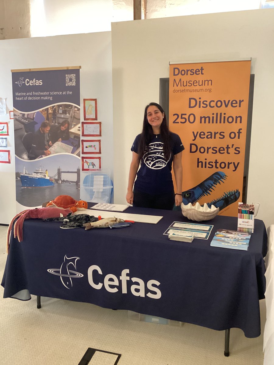 CefasGovUK's tweet photo. ππ§ββοΈπ Calling all budding marine biologists! We're absolutely thrilled to be attending the Dorchester Family Science Day today at the Dorset Museum as part of British Science Week! π¬π©βπ¬
#FamilyScienceDay #CefasScience #CefasEngagement #BSW24 https://t.co/9o2LFesgsr