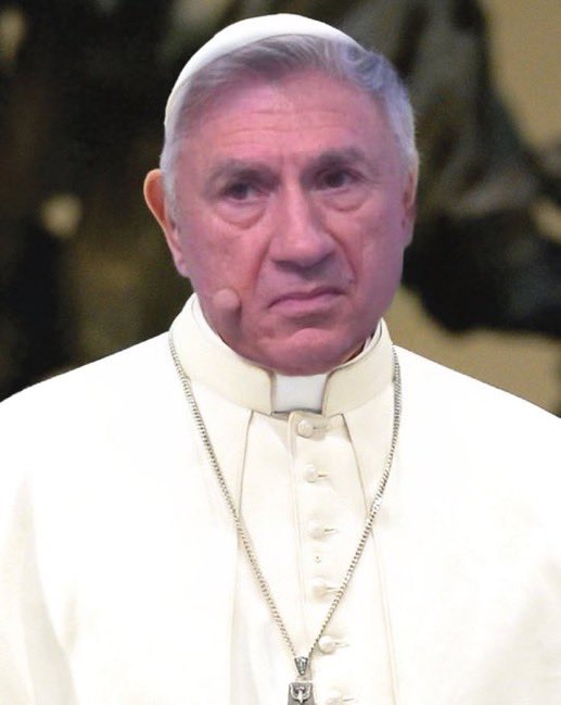 il papa nell’atto della celebrazione di prime comunioni.
le mie più sincere congratulazioni al santo padre. 🙏🏼
#perletti