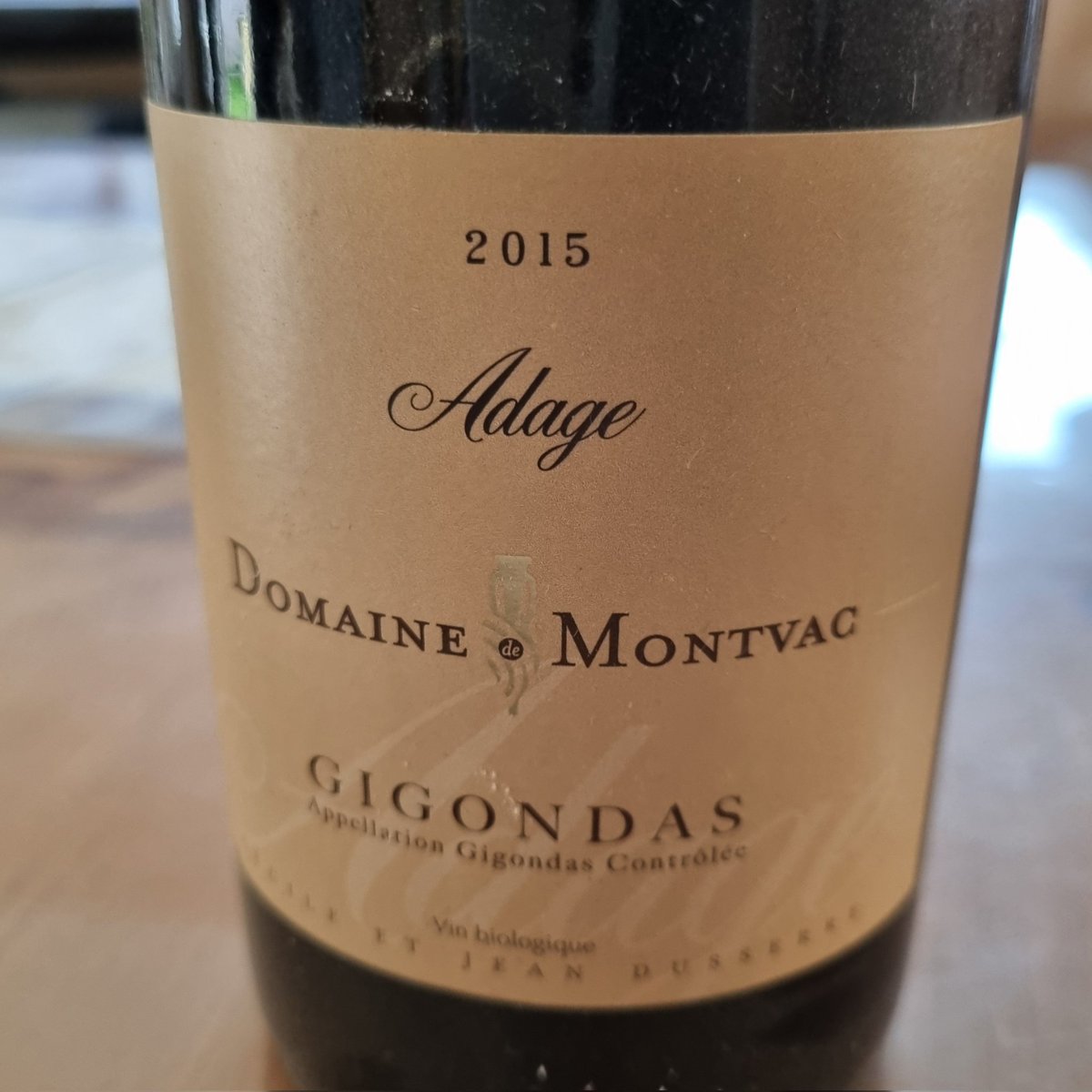 Domaine Montvac un gigondas solaire