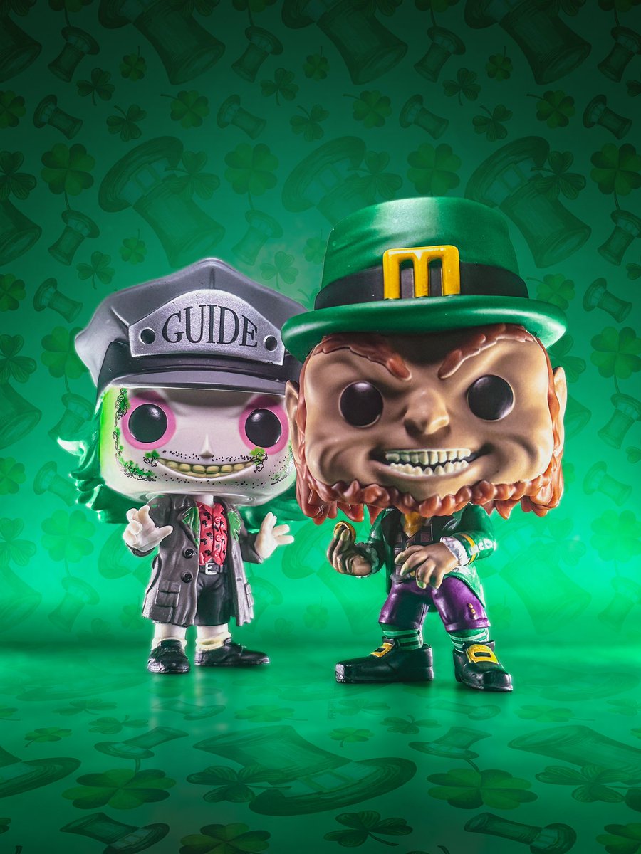 miguelsingson's tweet image. Tails you live, Heads we PARTY! Happy St Patrick’s Day Funko Fam!

@OriginalFunko
#FunkoPhotoADayChallenge 
#StPatricksDay 

#Funko
#OriginalFunko
#MyFunkoStory 
#Leprechaun 
#Beetlejuice
#StPatricksDay2024