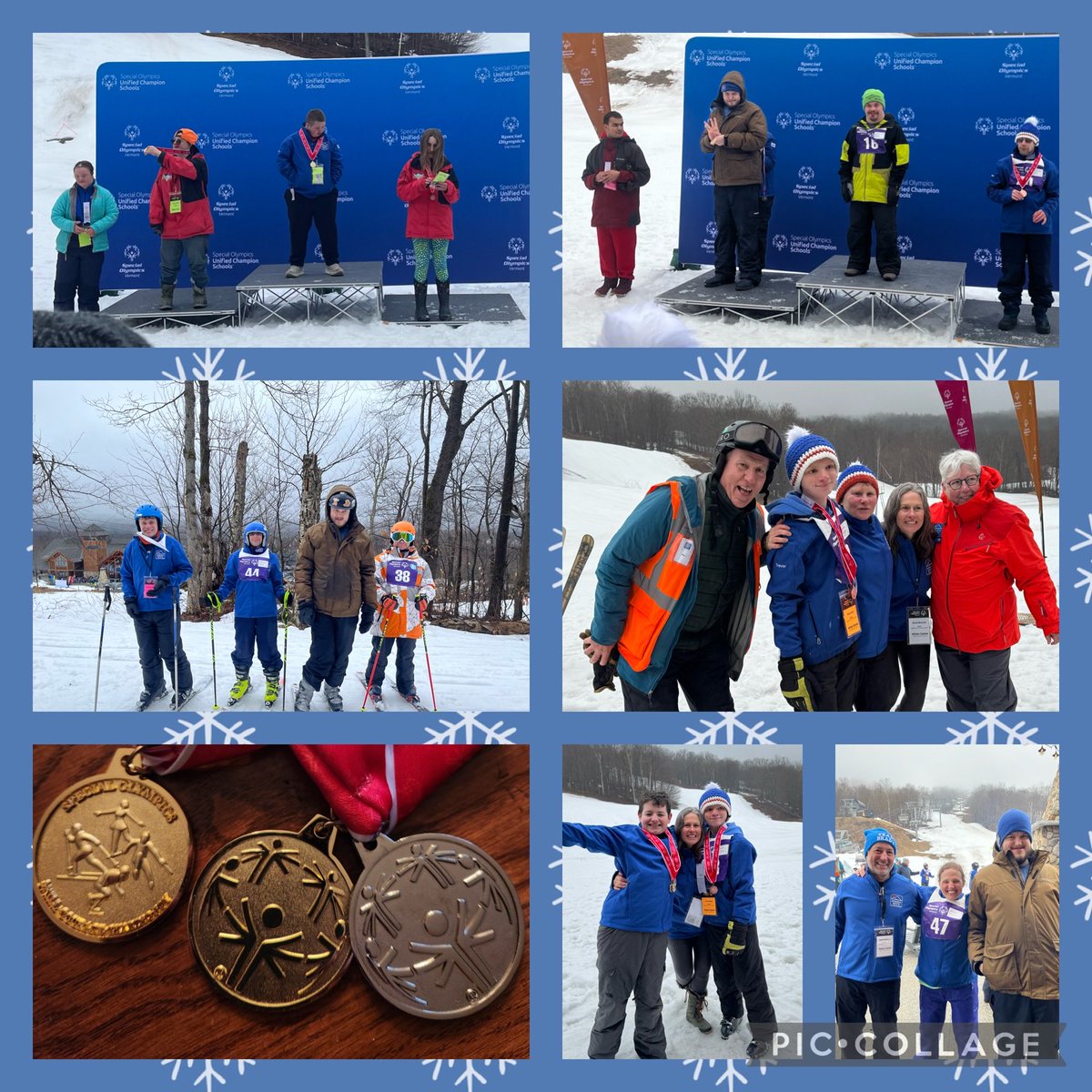 A fantastic day for our Bluebird ⛷️ athletes, coaches, family and friends from ⁦⁦@mountsnow⁩ the Vermont ⁦⁦@SpecialOlympics⁩ on Friday. Special thanks to the ⁦@HermitageClub⁩ for hosting! #Vermont #ThankaVolunteer #AdaptiveSnowsports