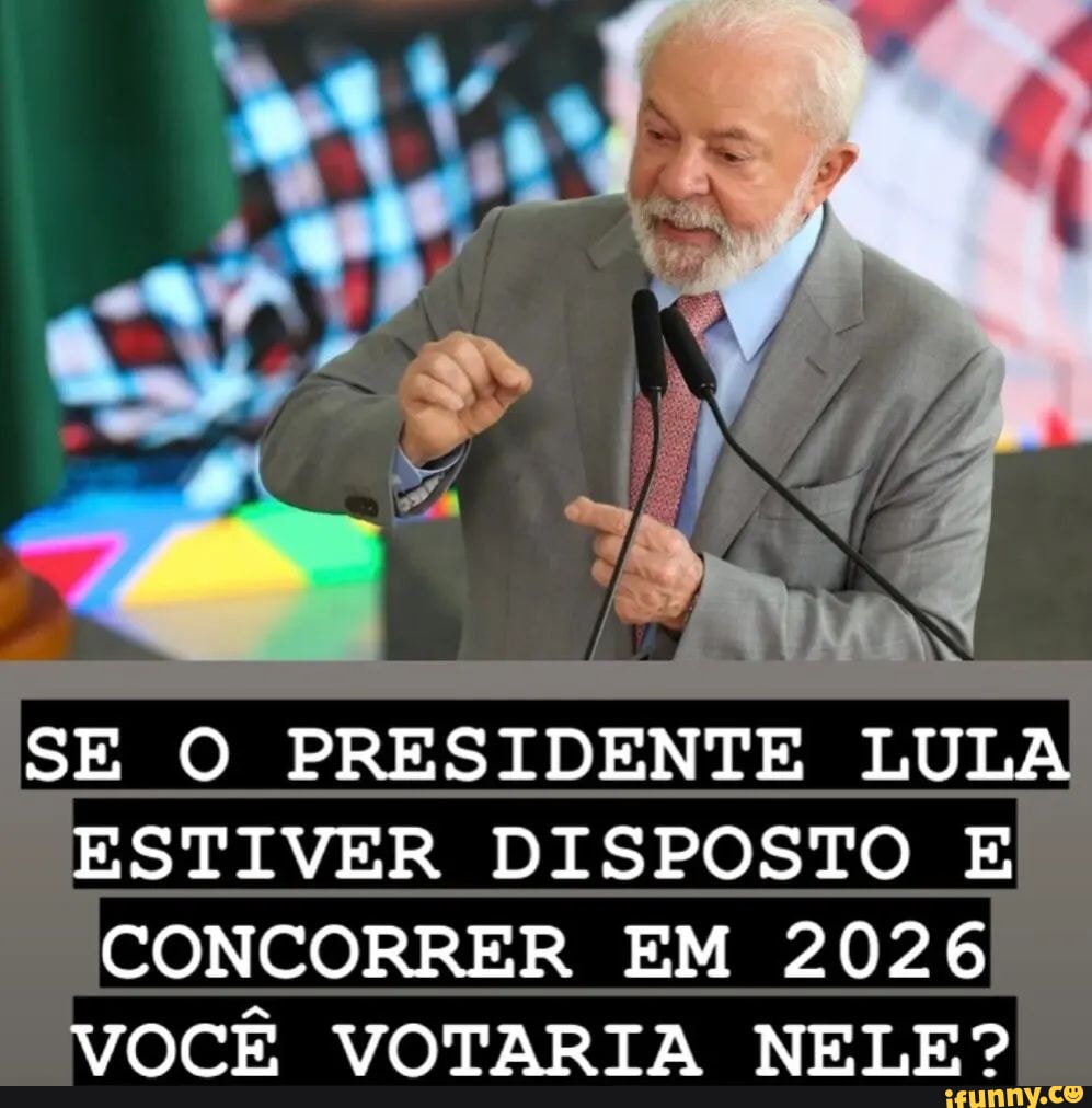 Com absoluta certeza  é LULA é PT é 13.