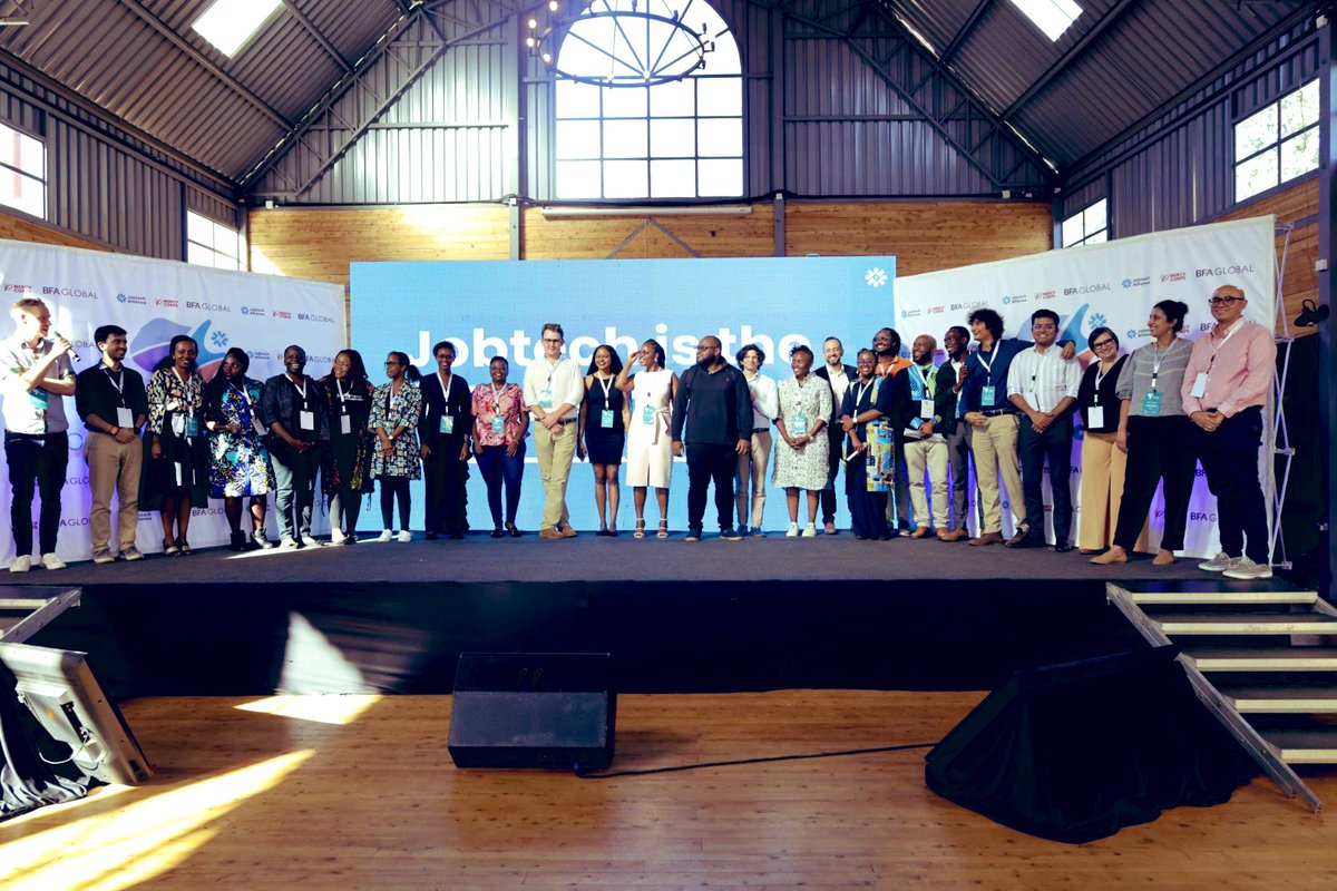 Spartakussug's tweet image. Last week was an amazing reminder of what’s possible when a small dedicated team of people decide to commit.

This is an appreciation post for the @JobtechAlliance that executed the first Africa #JobtechSummit 

And of course @chrismaclay and Michelle Hassan who assembled us all!