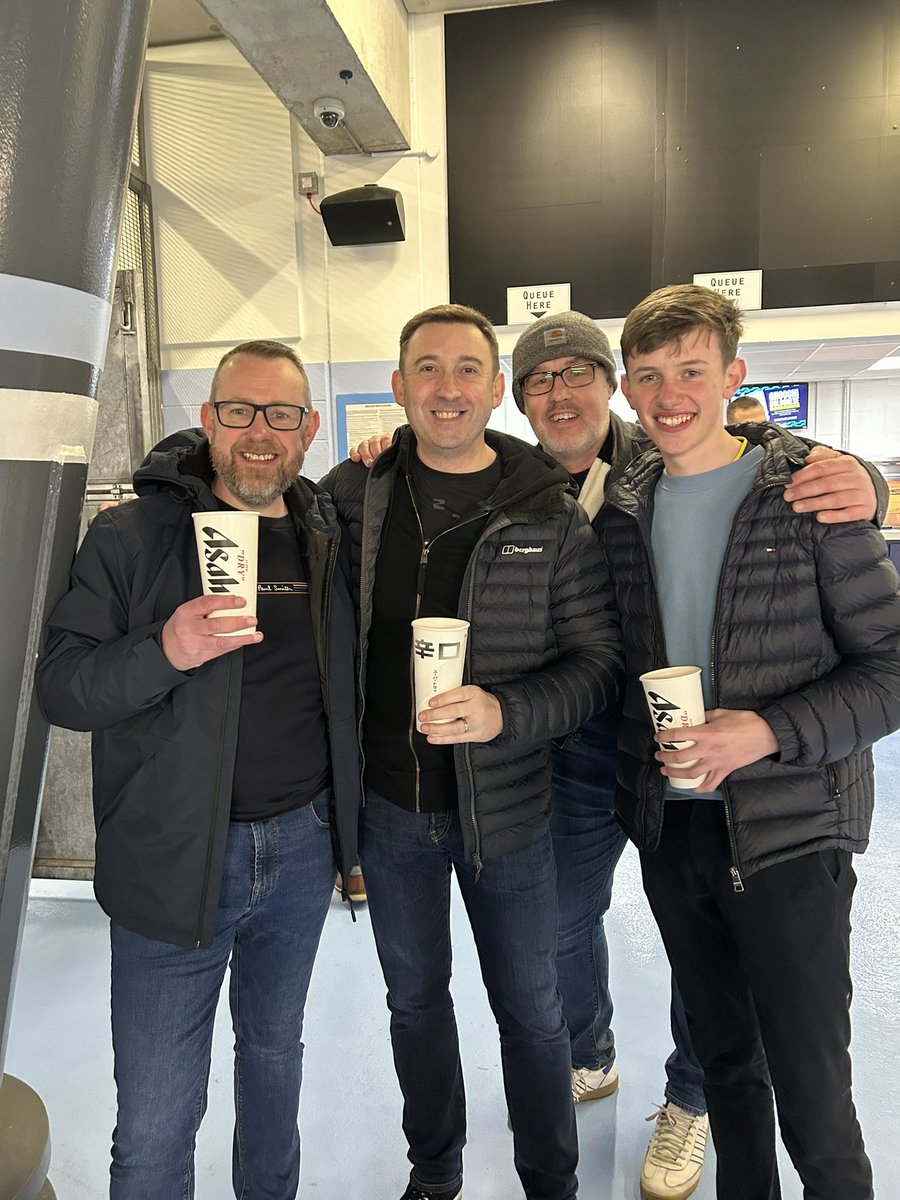 morpethmag's tweet photo. FA Cup quarter final, few beers and time with friends and family, rolled in at midnight 🍺🤪 City just happen to be light years ahead of us, but we go again. Up the Mags! We support you ever more. https://t.co/eFJ8IkMIYS