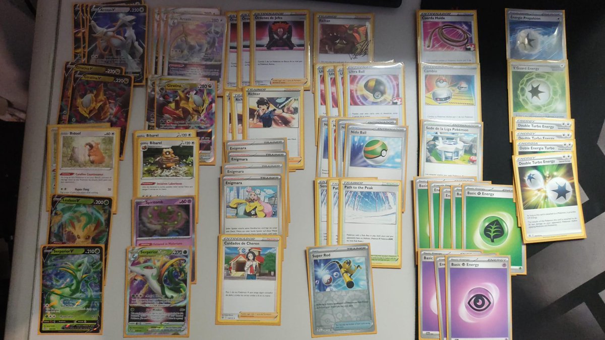 PathToTheWin's tweet image. LOCALS FROM YESTERDAY, 12 trainers and PTTW got top 3, these were the decklists, GG's everyone
1° @GalileoTCG (Pidgeot Control)
2° @PabloVelzquezS3 (Arceus Giratina Vstar)
3° @placadepetri01 (Zoroark Vstar)
#PTTW